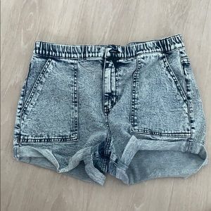 TARGET ACID WASH JEAN SHORTS!